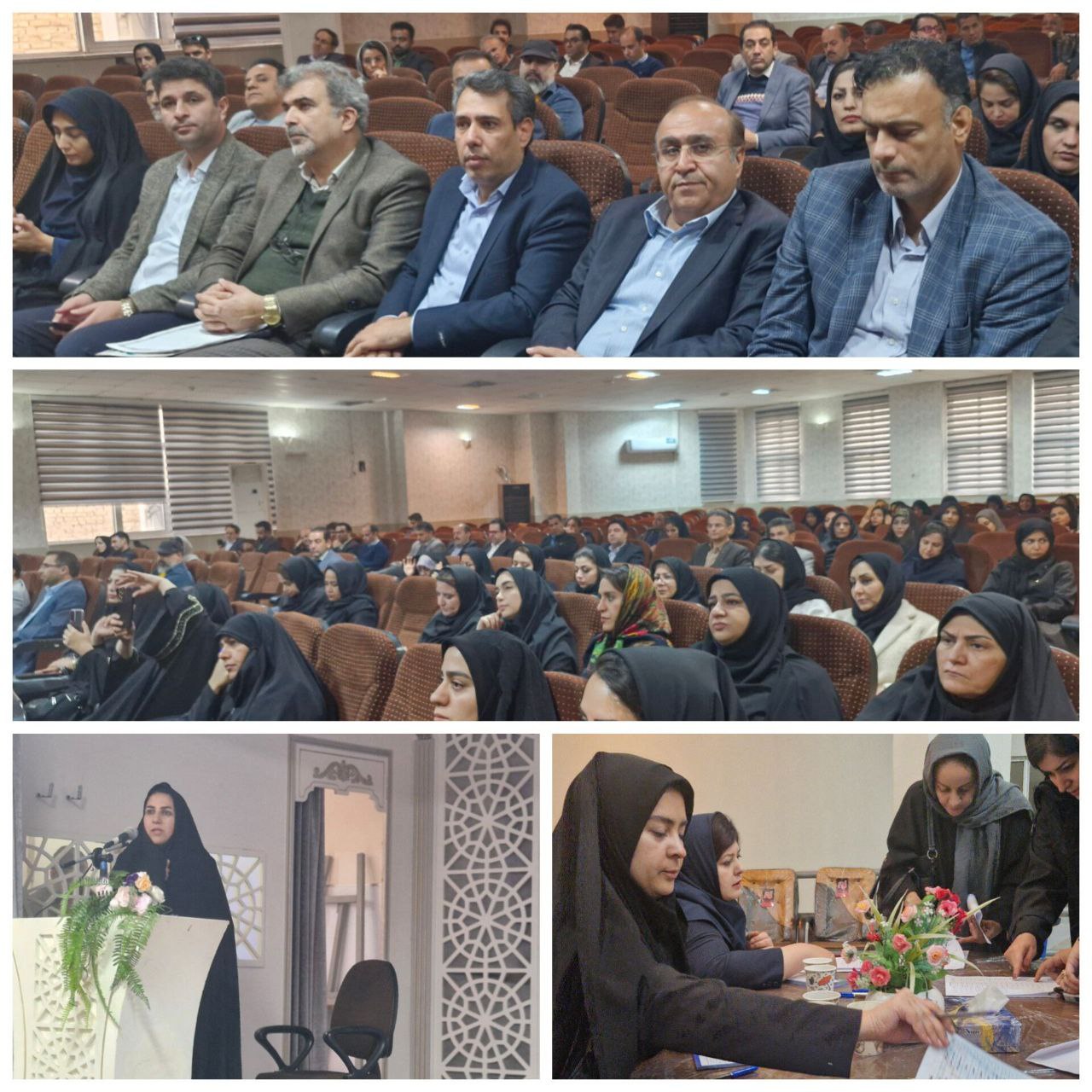 حضور ریاست محترم انجمن دبیرستان پویندگان رسالت   جناب آقای دکتر بلندپور در جلسه  انتخابات شورای انجمن اولیا و مربیان